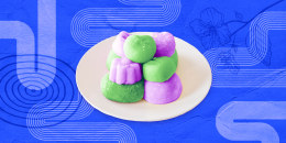 Plate of mochi
